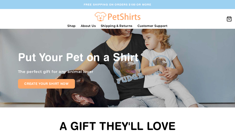 PetShirts | Put Your Pet on a Shirt