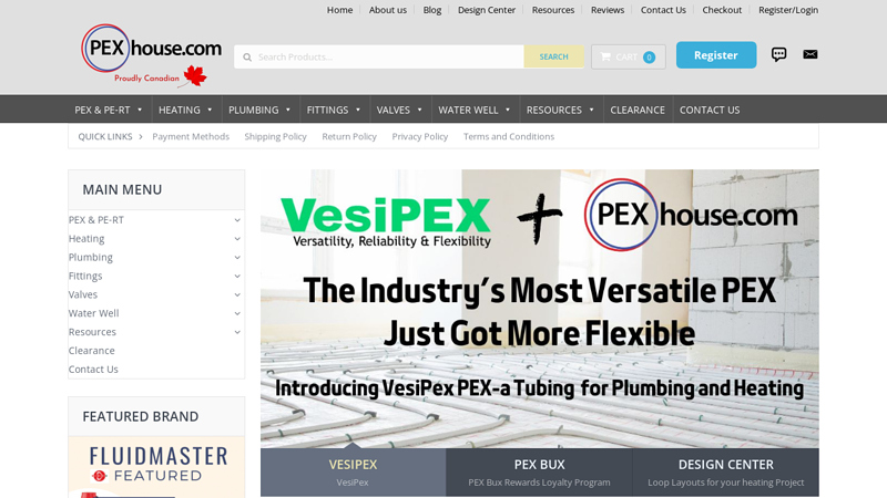 Best Pex-Plumbing and Heating Supplier at Wholesale Prices-Canada