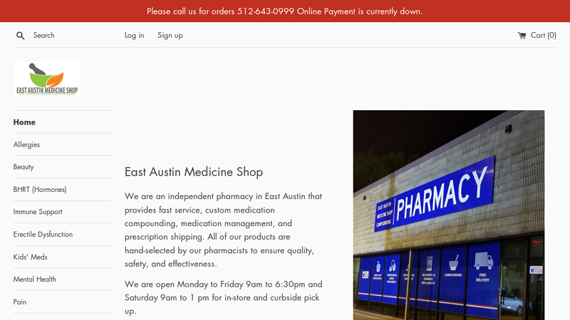 East Austin Medicine Shop - Independent Local Pharmacy