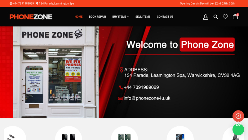 PhoneZone4u - Iphone Repair service in Leamington Spa,Kenilworth, Warwick,Coventry,Stratford upon avon,Rugby