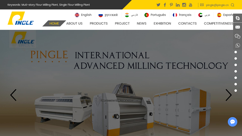 Pingle Group-Flour Milling Plant of Wheat