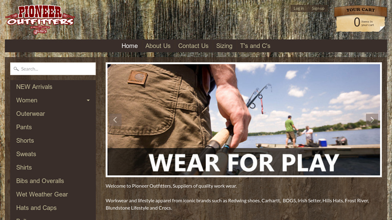 Pioneer Outfitters | Pioneer Outfitters - Wear for Work and Play