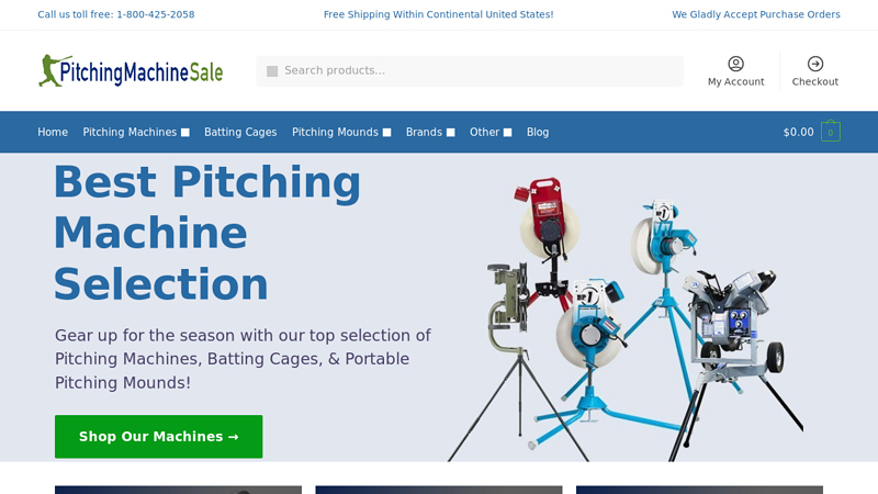 Pitching Machine Sale - Best Selection of Pitching Machines