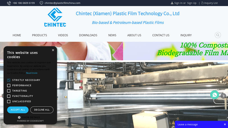 Plasticfilmchina.com: Biodegradable Film, Compostable Film, Bio-based Film, Petroleum-based Bioplastic Films Manufacturer & Supplier from China