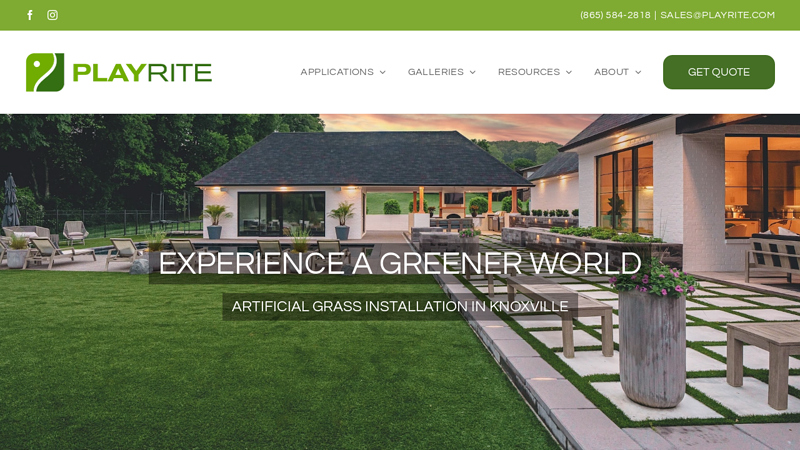 Indoor & Outdoor Artificial Grass & Turf | Playrite