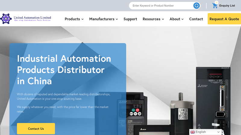 Industrial Automation Distributor In China | United Automation