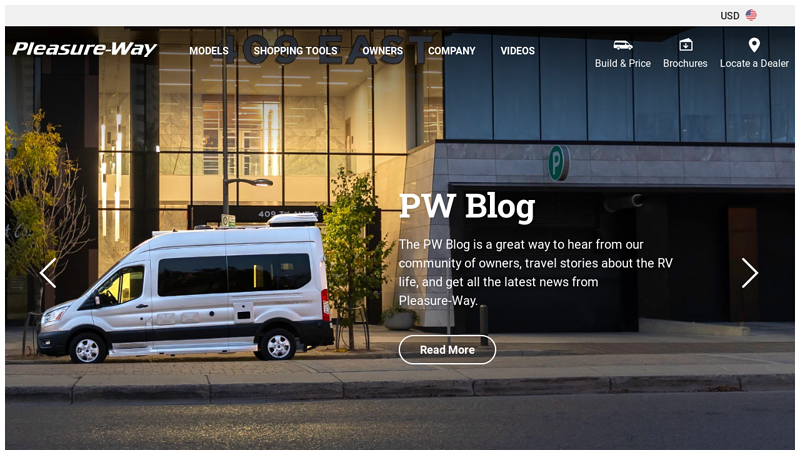 Pleasure-Way: High-quality Class B Motorhomes