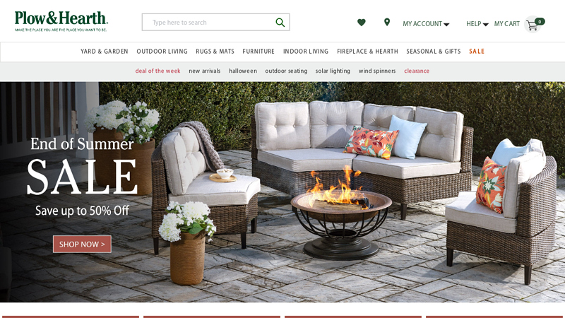 Plow & Hearth | Indoor & Outdoor Dcor, Furniture, Rugs and Hearth