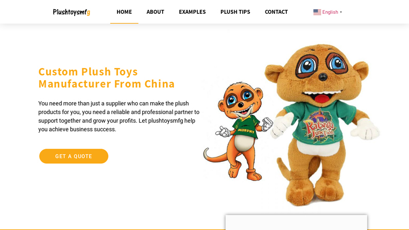 Custom Plush Toys Manufacturer In China