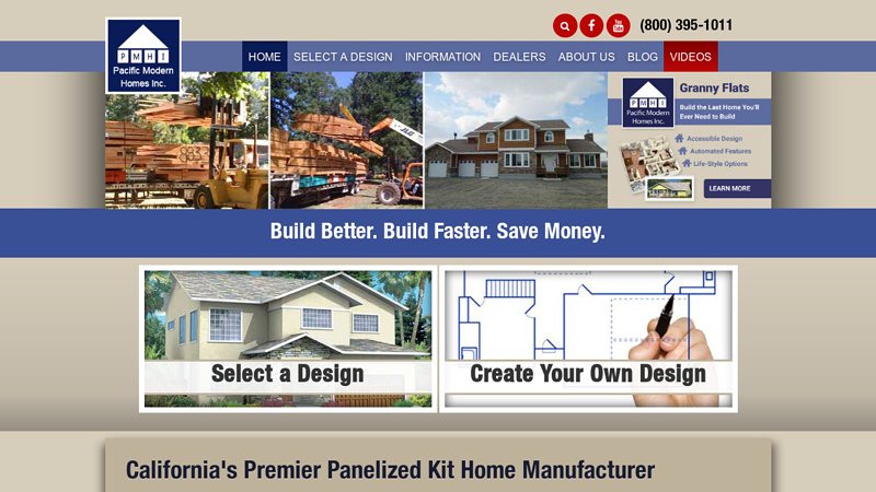 Prefabricated Panelized Home Kits | Pacific Modern Homes Inc.