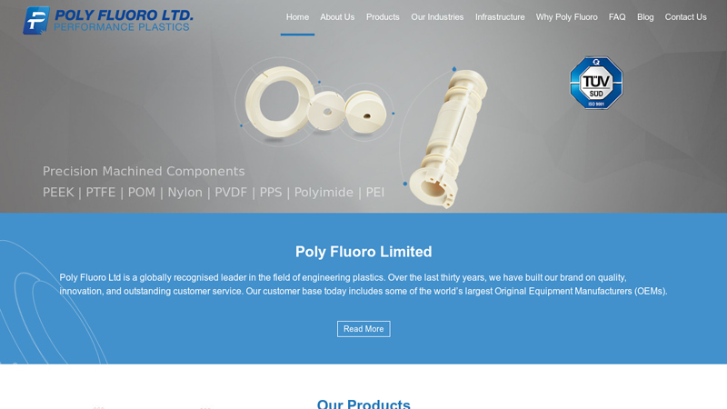 Poly Fluoro Ltd | Customized High-Performance Polymer Solutions