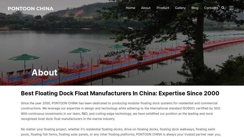 Image of Your Trusted Floating Dock Float Manufacturers in China