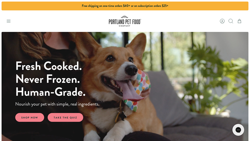 Portland Pet Food Company | Human-Grade, Natural Pet Food and Treats