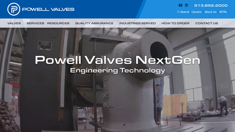 Industrial Valve Manufacturer - Valve Company | Powell Valves