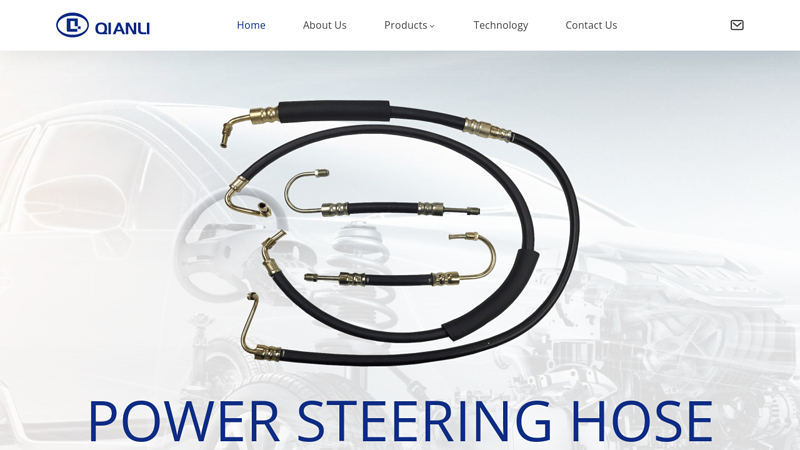 Six Types Power Steering Hoses for Various Cars, Trucks