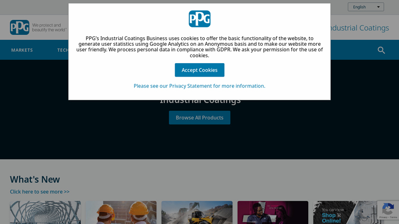 Global Industrial Coatings Leader | PPG Industrial Coatings.