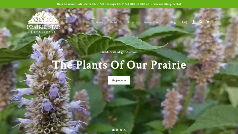 Prairie Star Botanicals Herbal Products