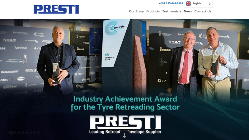 Presti Industries | Leading Retread Envelope Supplier