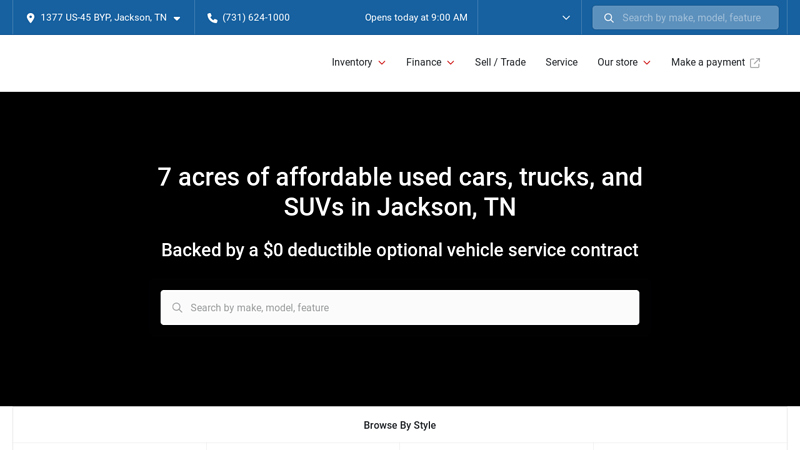 Used car, truck, and SUV dealer in Jackson, TN | Prime Auto USA