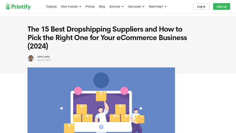 Image of Top 15 eCommerce Dropshipping Suppliers Reviewed (2024)