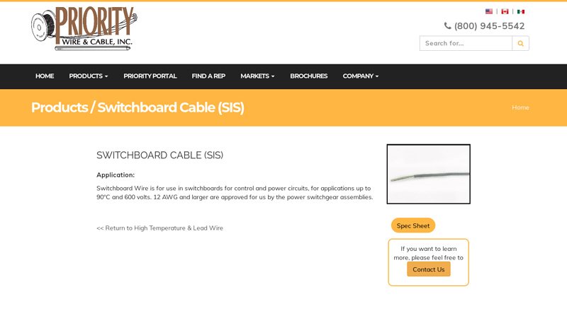 Image of Switchboard Cable (SIS)