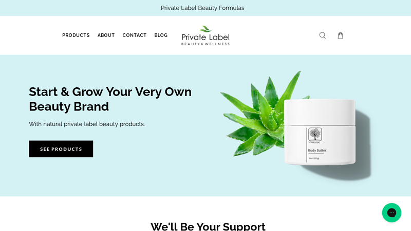 Homepage | Beauty and Wellness | Private Label