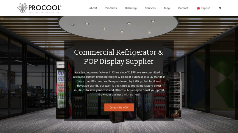 Image of Commercial Refrigerator Supplier, Manufacturer | PROCOOL