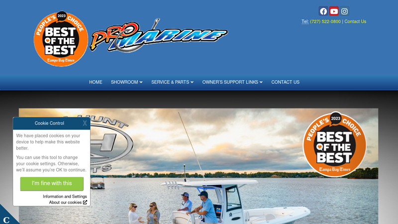 Boat Sales in St. Pete, Florida | New & Used Boats | Pro Marine USA