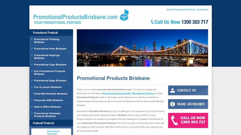 Promotional Products Brisbane | Promotional Clothing | Pens | Keyrings | Caps | Bags | Brisbane