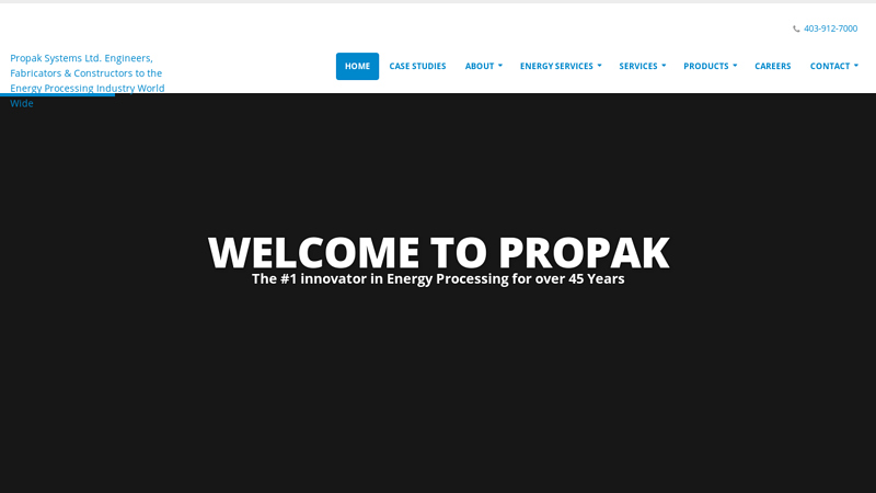 Propak Systems Ltd. | Engineers, Fabricators & Constructors