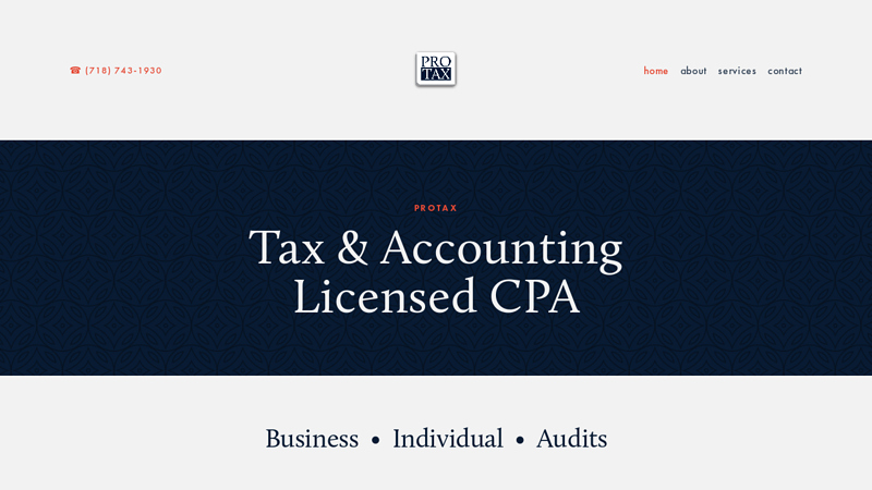 Protax Accounting & Tax Licensed CPA in Brooklyn, New York