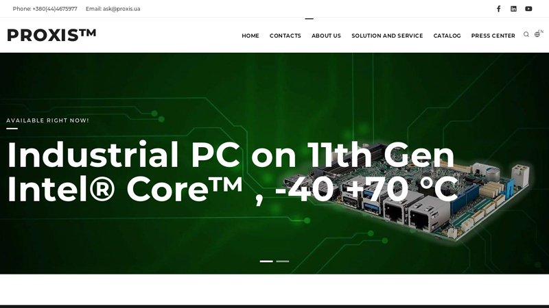 Industrial computers and systems, industrial automation components, industrial chassis and cpu boards. Rugged and reliable solution for power. energy, transport, chemical, oil and gas area. Digital and retail. ? (044) 467-5977