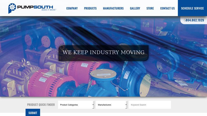 Pump South is a leading pump and mechanical seal distributor offering pump and seal sales, parts and repair service for Ampco pumps, Flowserve mechanical seals, Goulds, LobePro, Pioneer, Magnatex pumps, ANSI, Versamatic, Xylem, Gusher, Micropump, MTH, CAT pumps, Pitbull, MPumps, and Mag-drive pumps.