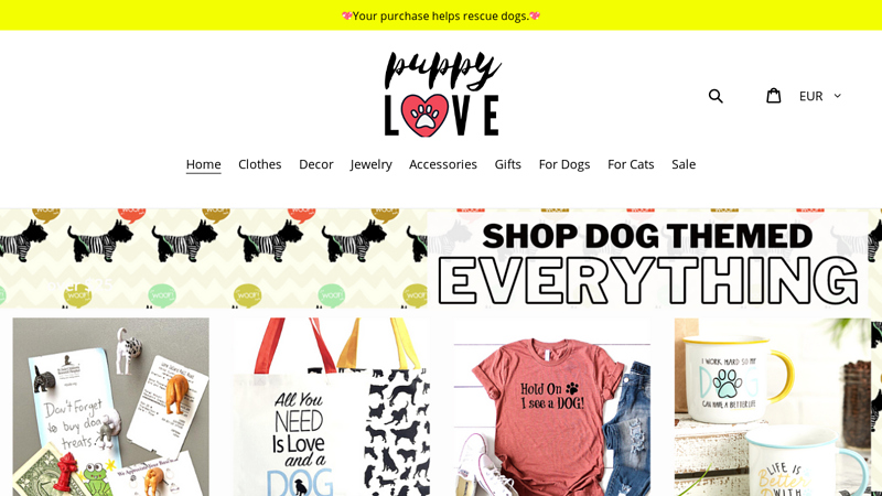 Puppy Love Gifts C Puppy Love Gifts Shop