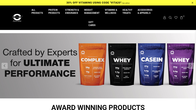 Pure Product Australia | Premium supplements for professional athletes