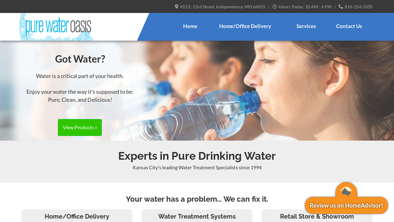 Pure Water Oasis - Experts in Pure Drinking Water