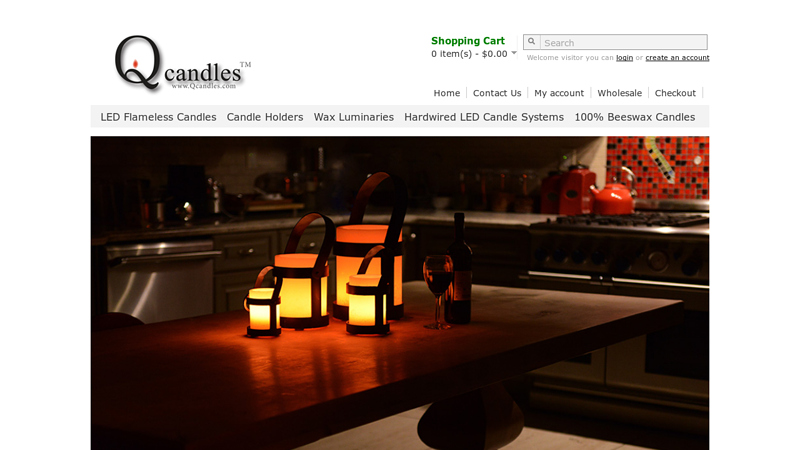 Q Candles | Electric Candles | Flameless Rechargeable LED Candles