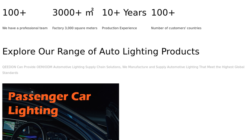 Car Lights Manufacturers | Car Led Light Strips | Interior Car Lights