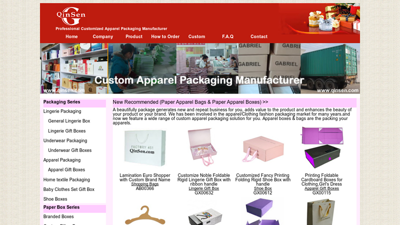 Custom Packaging Manufacturer : Apparel Packaging Solution