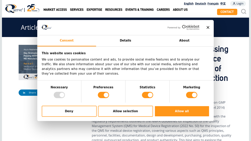 Image of Key Strategies for Successfully Passing NMPA Inspections for Medical ...