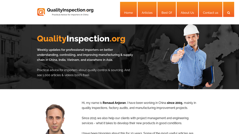 QualityInspection.org - Quality Assurance, Product Development, and Purchasing Strategies in China