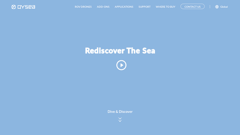 Rediscover The Sea by FIFISH Underwater Drones | QYSEA AI ROV