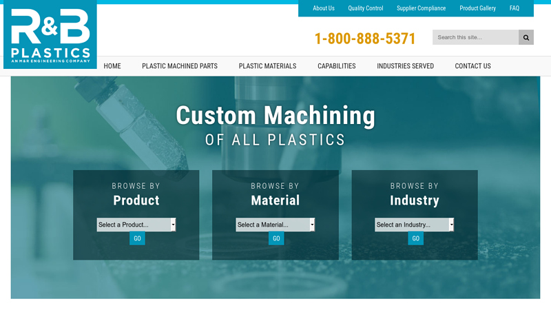 CNC Machined Plastic Parts - Custom Plastic Parts | R & B Plastics