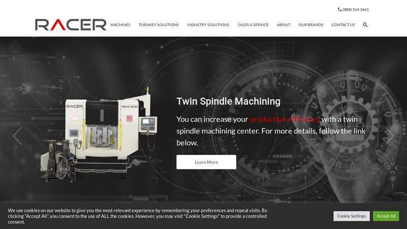 Racer Machinery International | OEM Machine Tool Builder