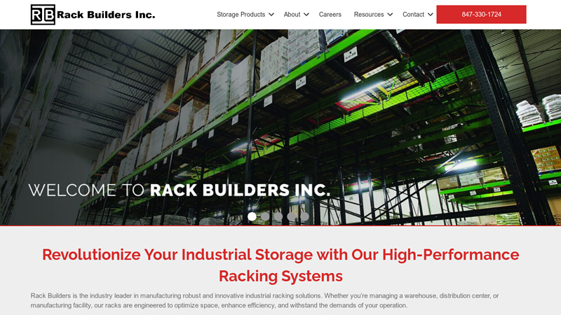 Industrial Racking Solutions Manufacturer | Rack Builders