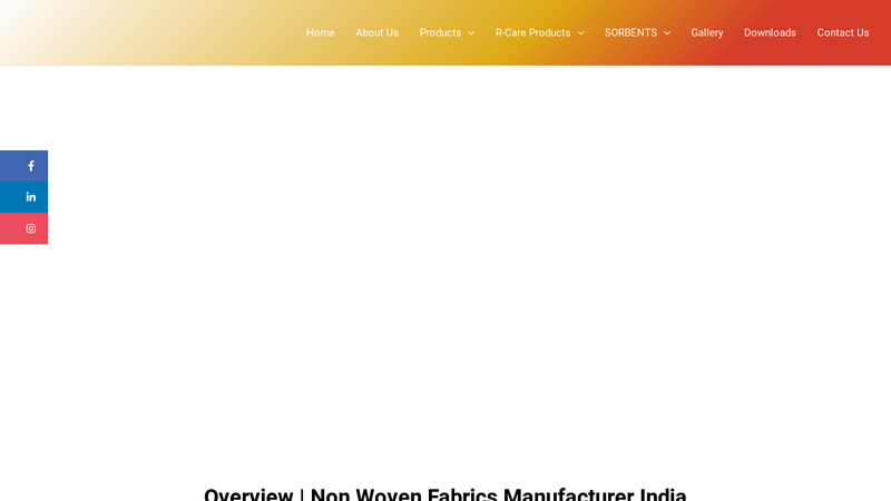 Rajshree Fabrics | Non Woven Fabric Manufacturer & Supplier