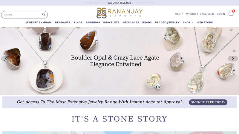 Wholesale Silver Gemstone Jewelry Manufacturer & Supplier | Rananjay Exports