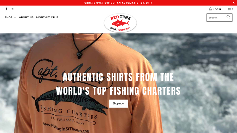 Red Tuna Shirts - Cool t-shirts from the World