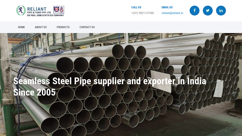 Steel Pipes and Tubes Supplier in India