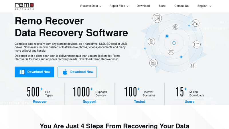 Remo Recover - Data Recovery Software for Windows and Mac